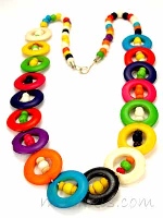 Indian ethnic necklace - click here for large view